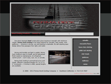 Tablet Screenshot of permadeckgrating.com